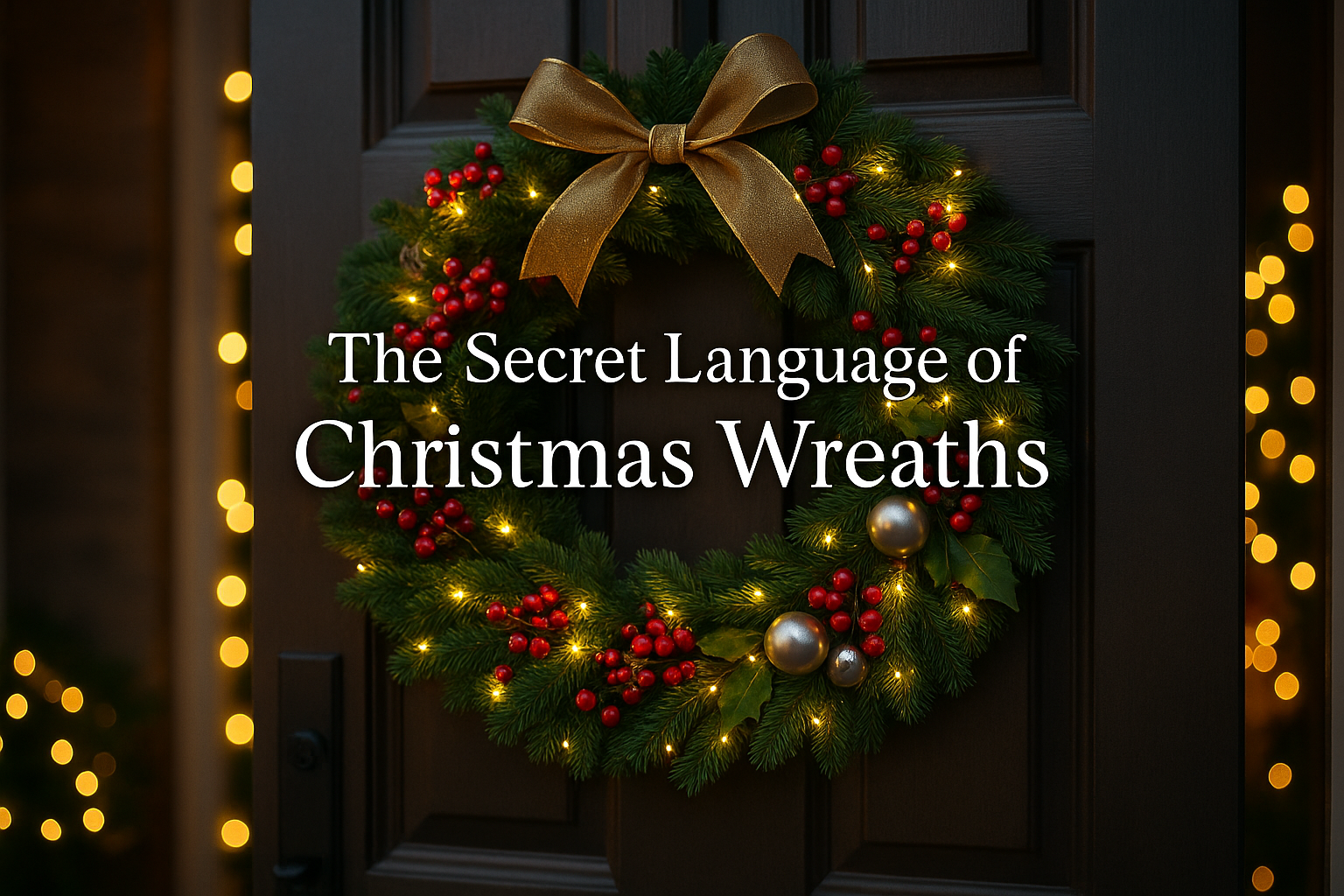 The Secret Language of Christmas Wreaths