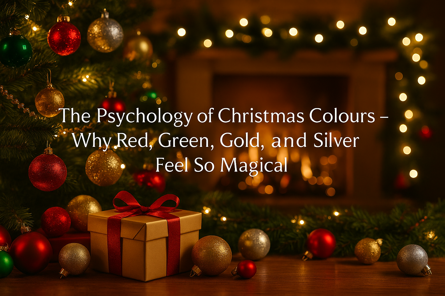 The Psychology of Christmas Colours – Why Red, Green, Gold, and Silver Feel So Magical