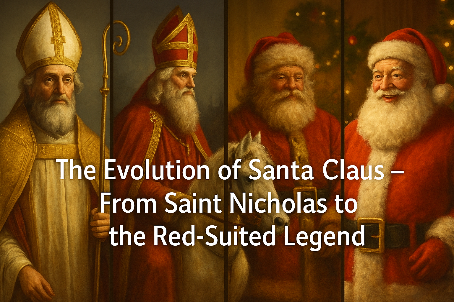 The Evolution of Santa Claus – From Saint Nicholas to the Red-Suited Legend