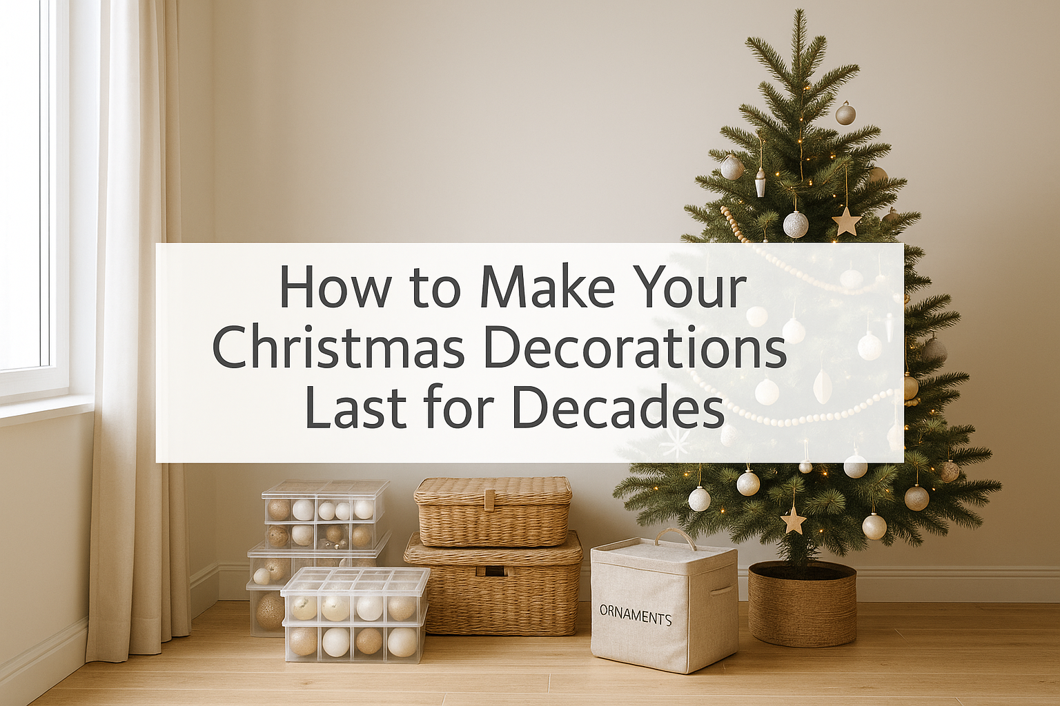 How to Make Your Christmas Decorations Last for Decades