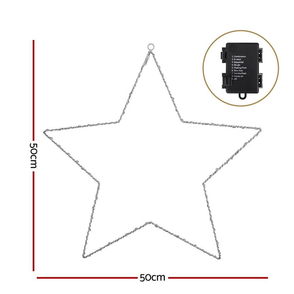50cm Star Christmas Light Decoration – 70 LED