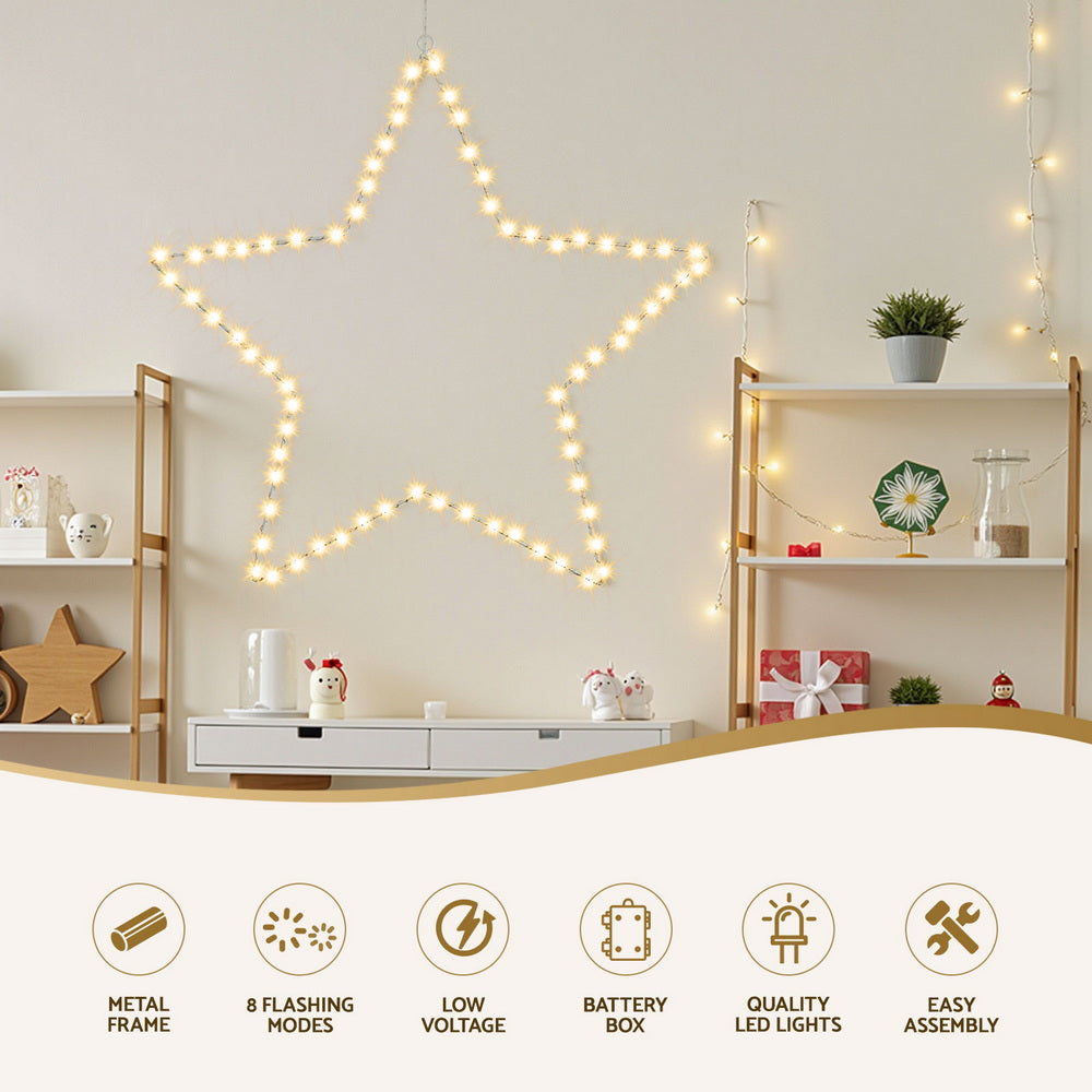 50cm Star Christmas Light Decoration – 70 LED