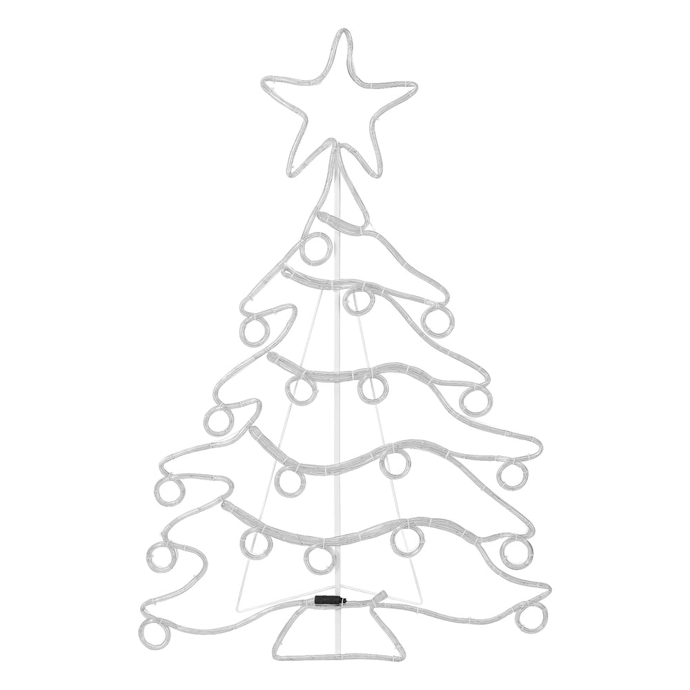 Jingle Jollys LED Christmas Tree Light Display – Multi-Colour LEDs, Indoor & Outdoor Use 🎄