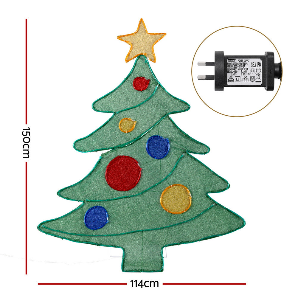 150cm LED Rope Light Christmas Decoration – 220 Multi-Colour LEDs