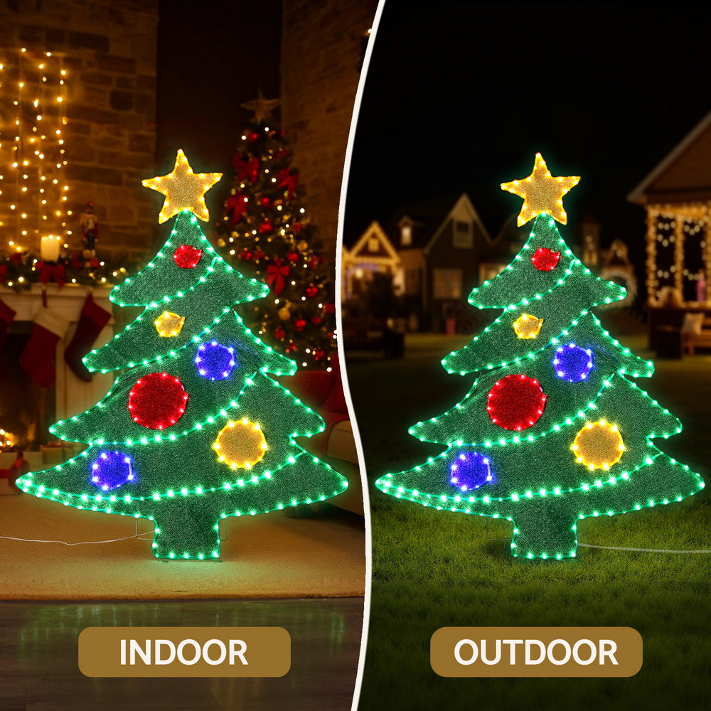 150cm LED Rope Light Christmas Decoration – 220 Multi-Colour LEDs