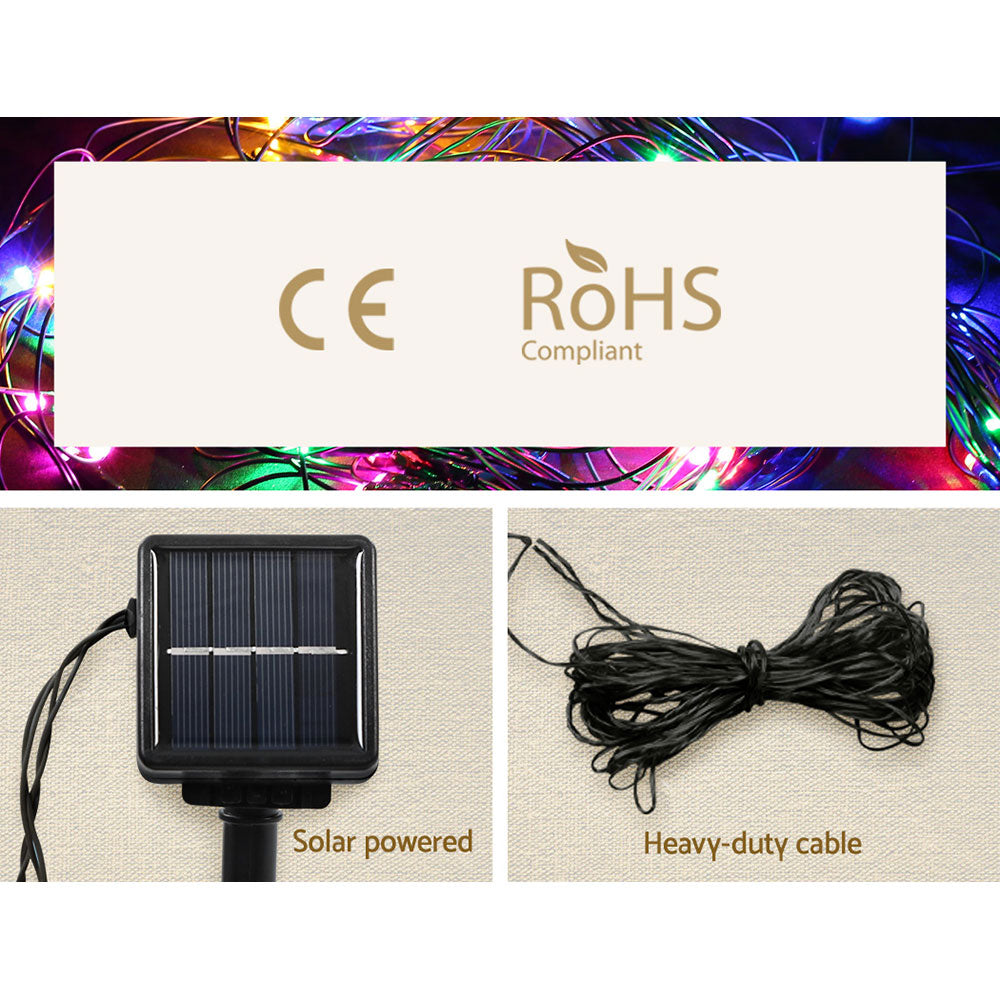 Jingle Jollys Christmas Star Lights – Solar LED Multi-Coloured Display for Outdoor & Indoor Use ✨