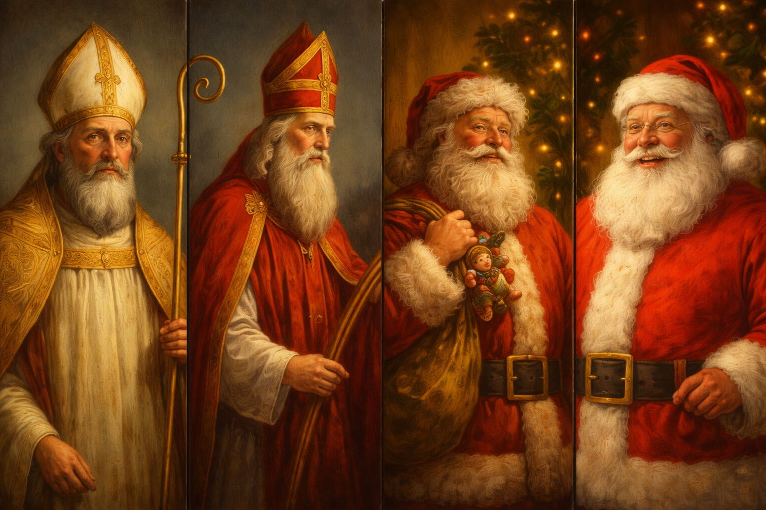The Evolution of Santa Claus – From Saint Nicholas to the Red-Suited Legend