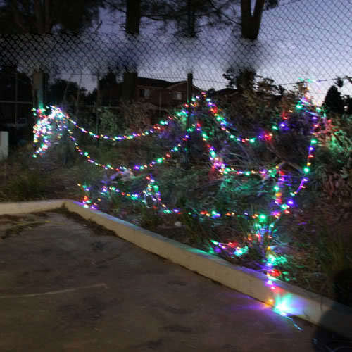 55M Christmas Fairy Lights – 500 LEDs Clear Cable