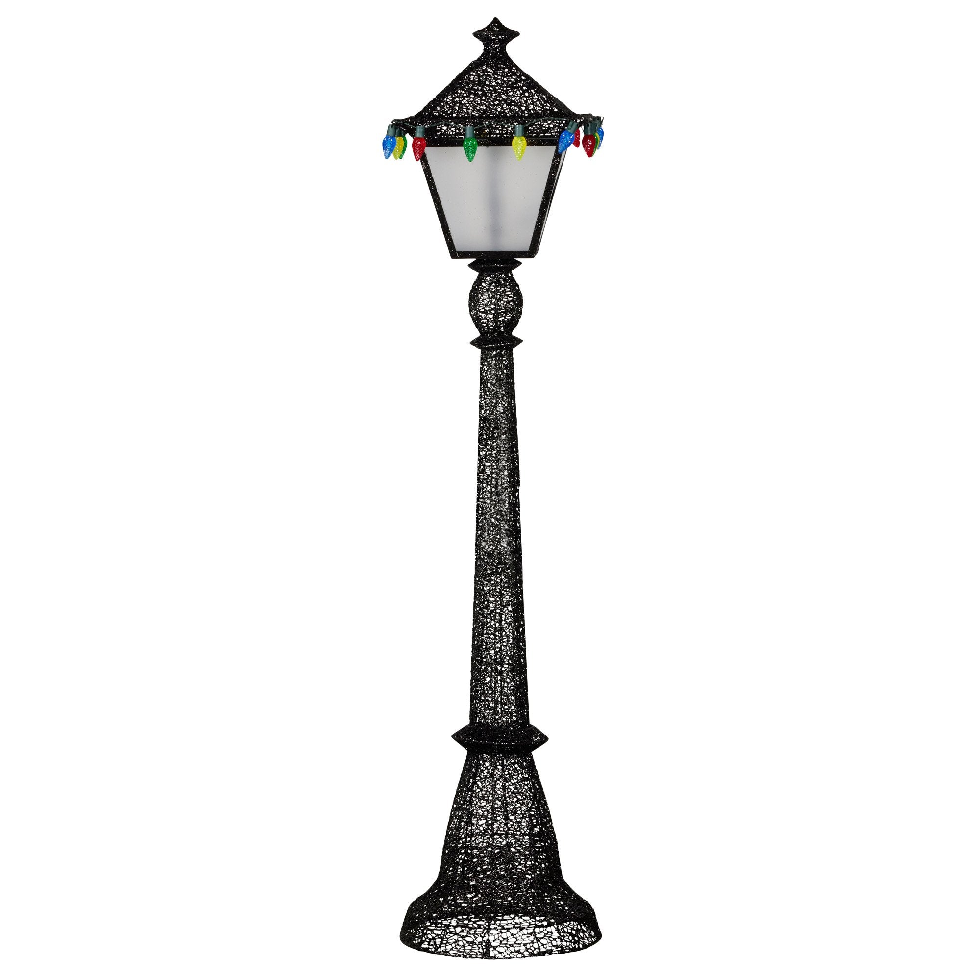 1.8M Christmas Lamp Post Display – LED & Multi-Colour C9 Lights