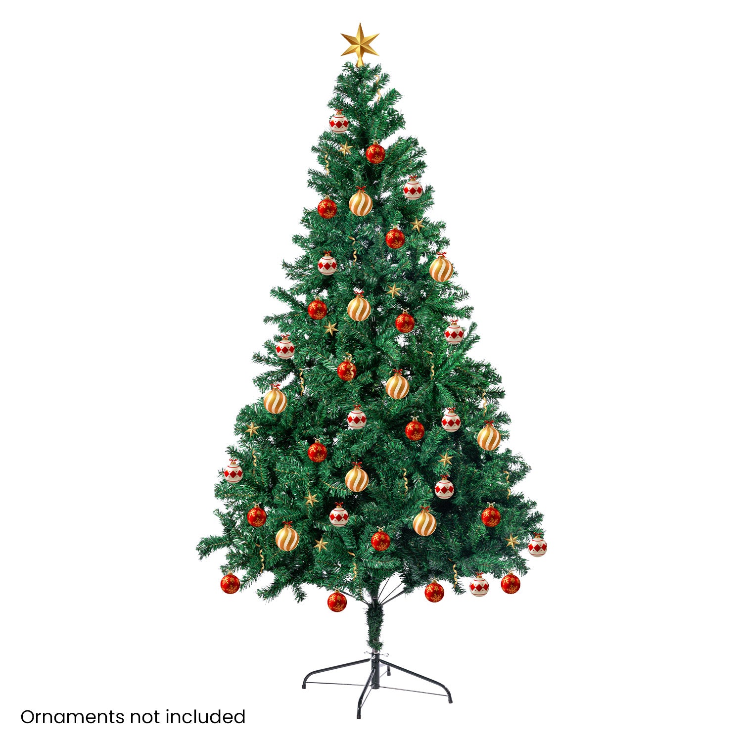 6FT Green Artificial Christmas Tree – 850 Tips