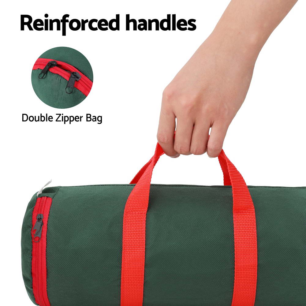 Christmas Baubles Storage Bag – Green Oxford Fabric Organizer
