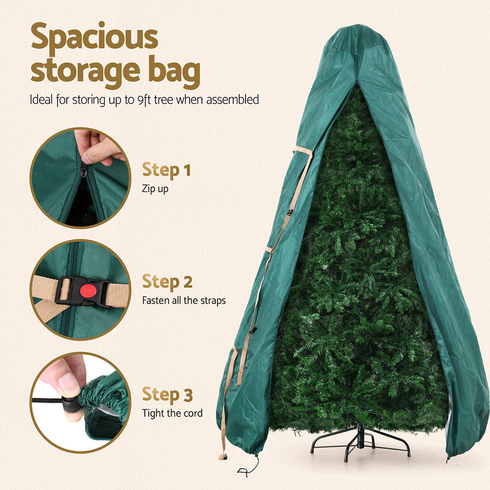 Oversized Christmas Tree Storage Bag – Red 8FT or Green 9FT