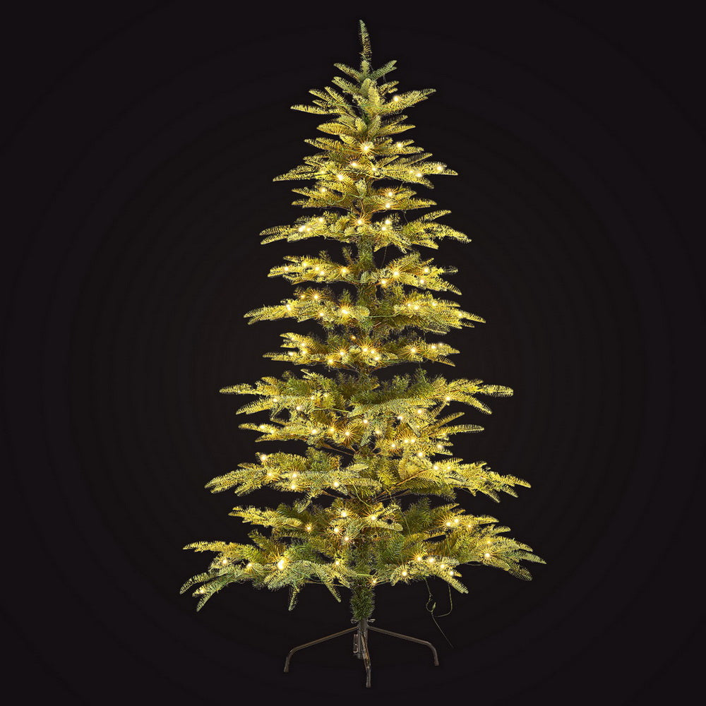 7ft Sparse LED Christmas Tree – 400 Warm White Lights