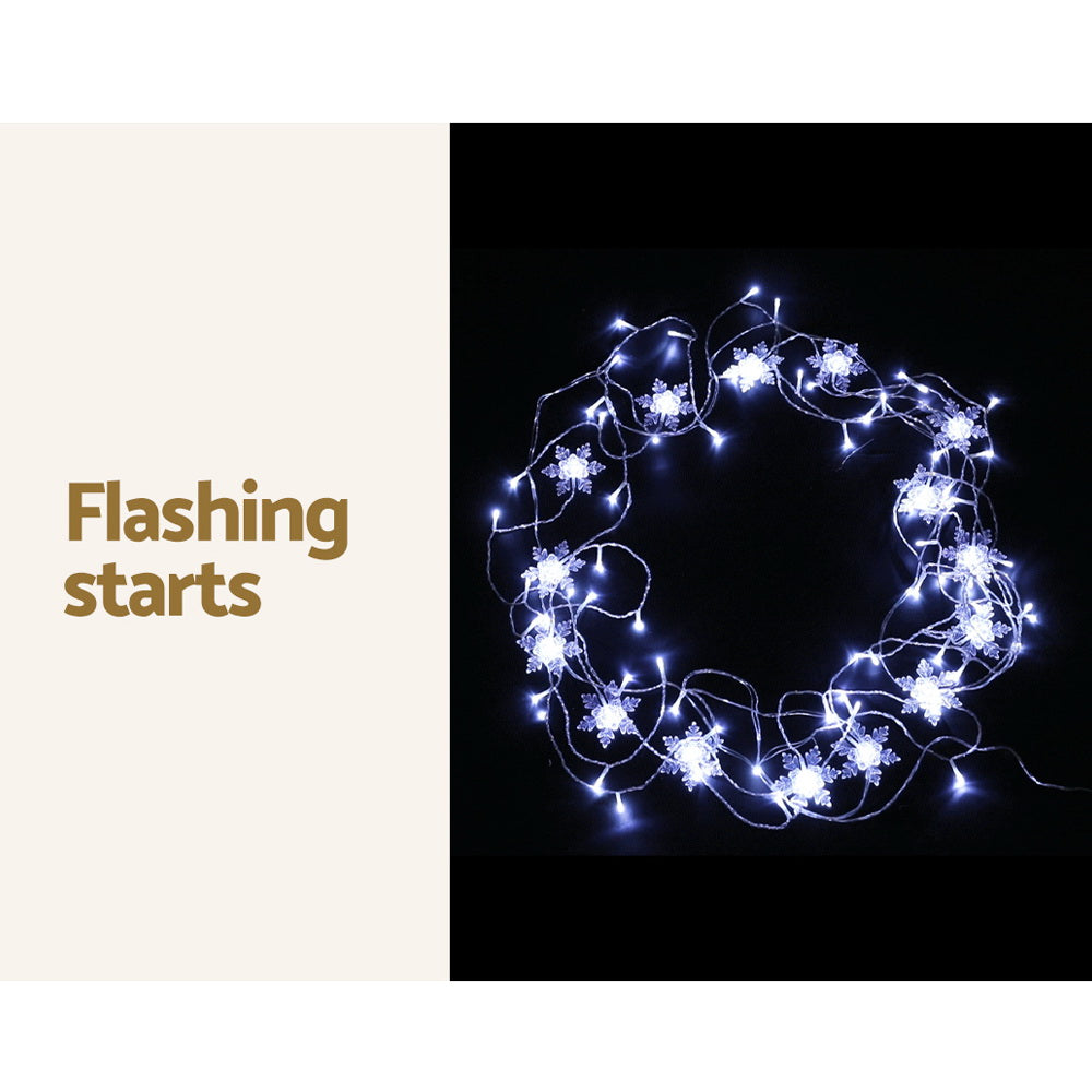 3M Icicle Christmas Lights – 80 Cold White LEDs