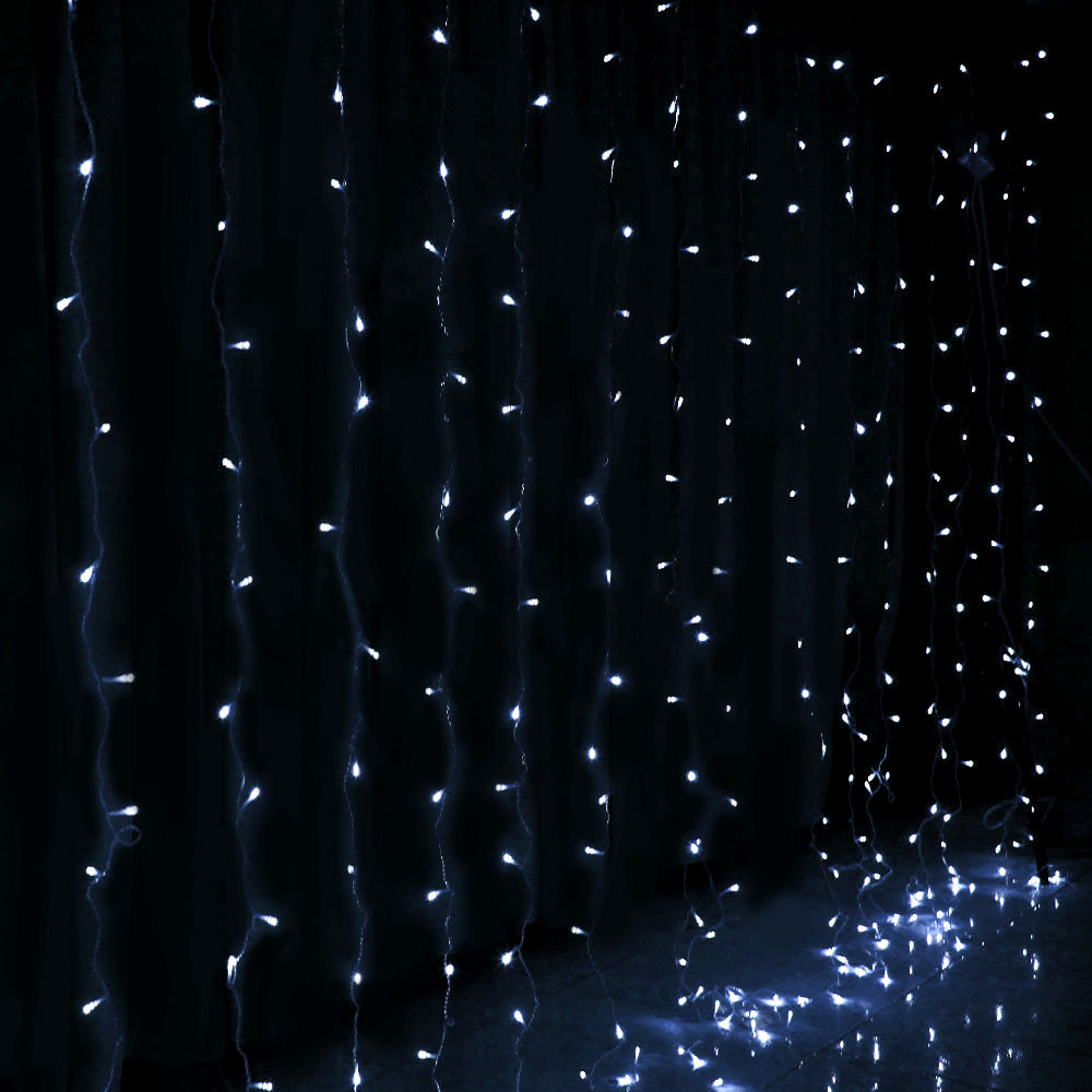 6x3M LED Curtain Lights – Indoor/Outdoor Holiday Display