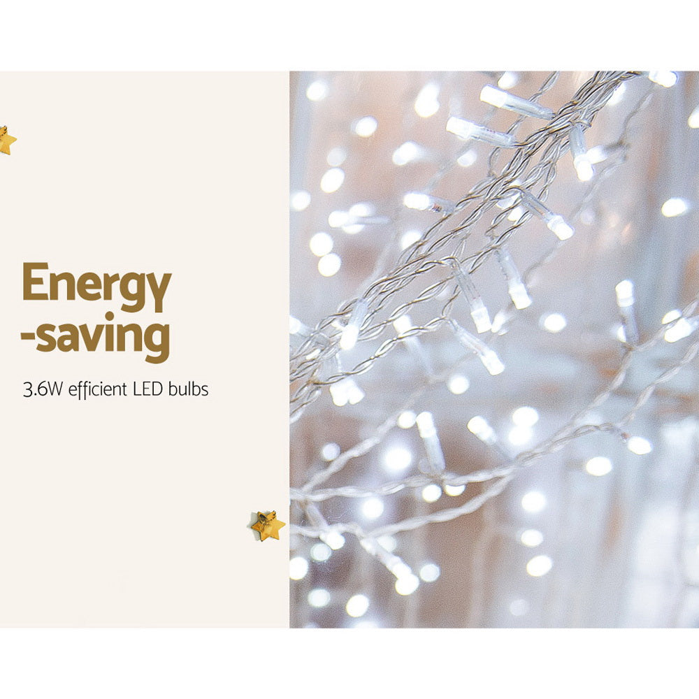 6x3M LED Curtain Lights – Indoor/Outdoor Holiday Display