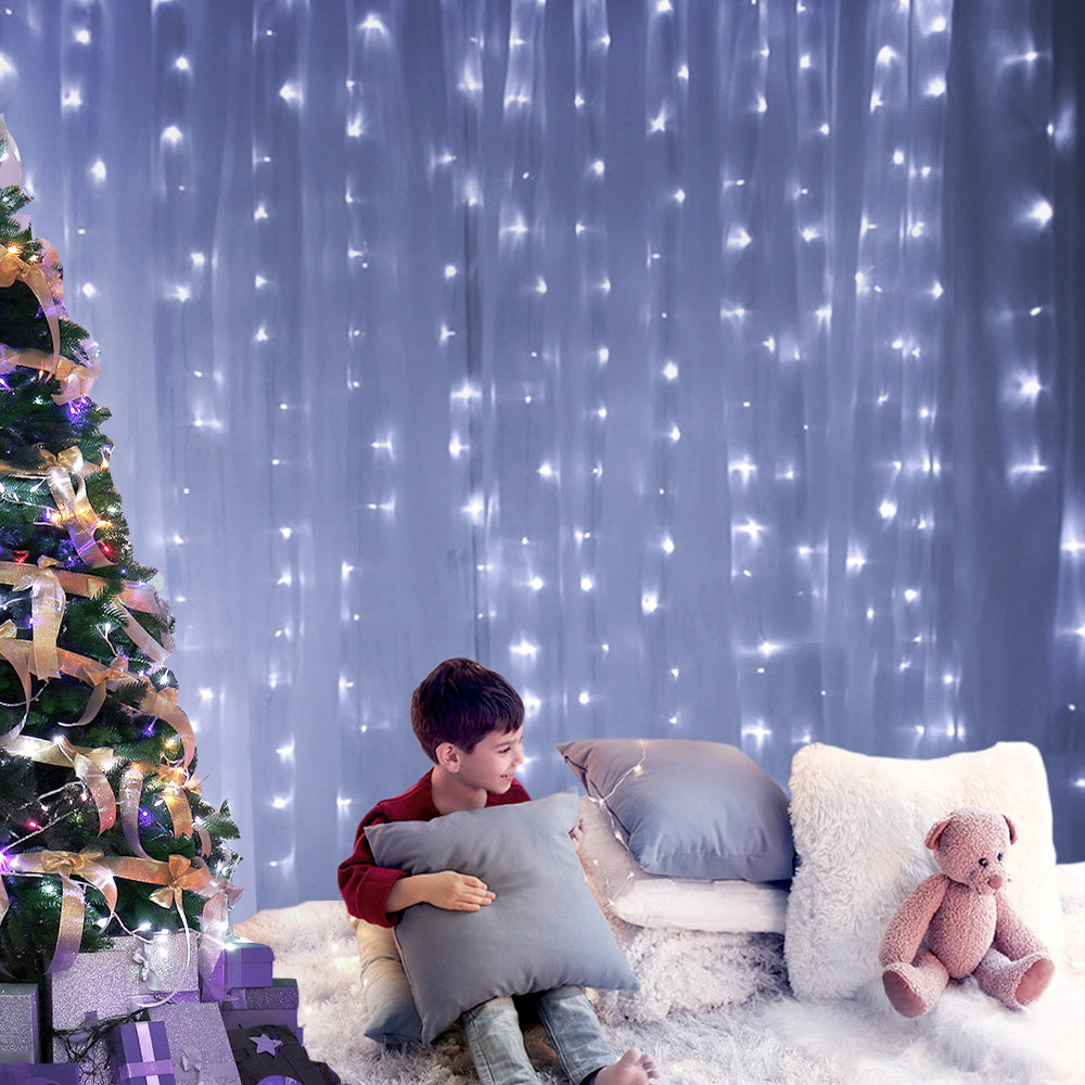 6x3M LED Curtain Lights – Indoor/Outdoor Holiday Display