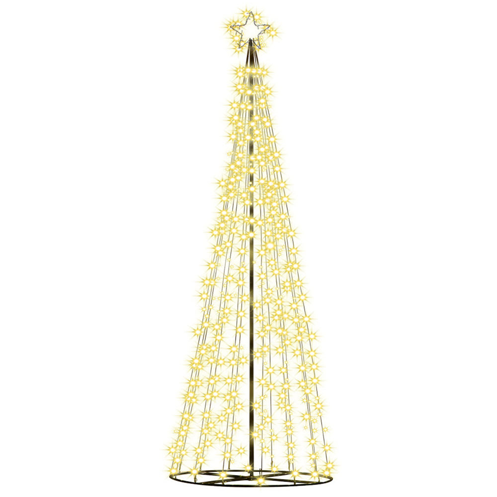 12FT Solar-Powered LED Christmas Tree | Majestic Outdoor & Indoor Holiday Display