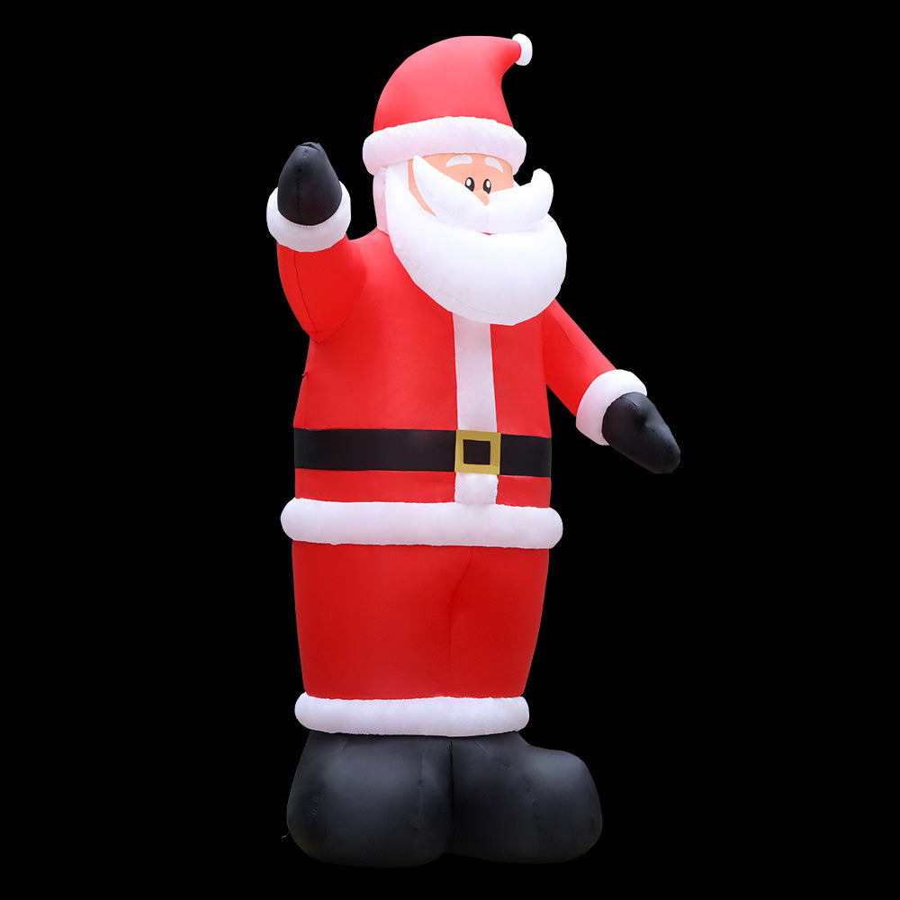 5M Inflatable Santa – Giant LED-Lit Christmas Decoration