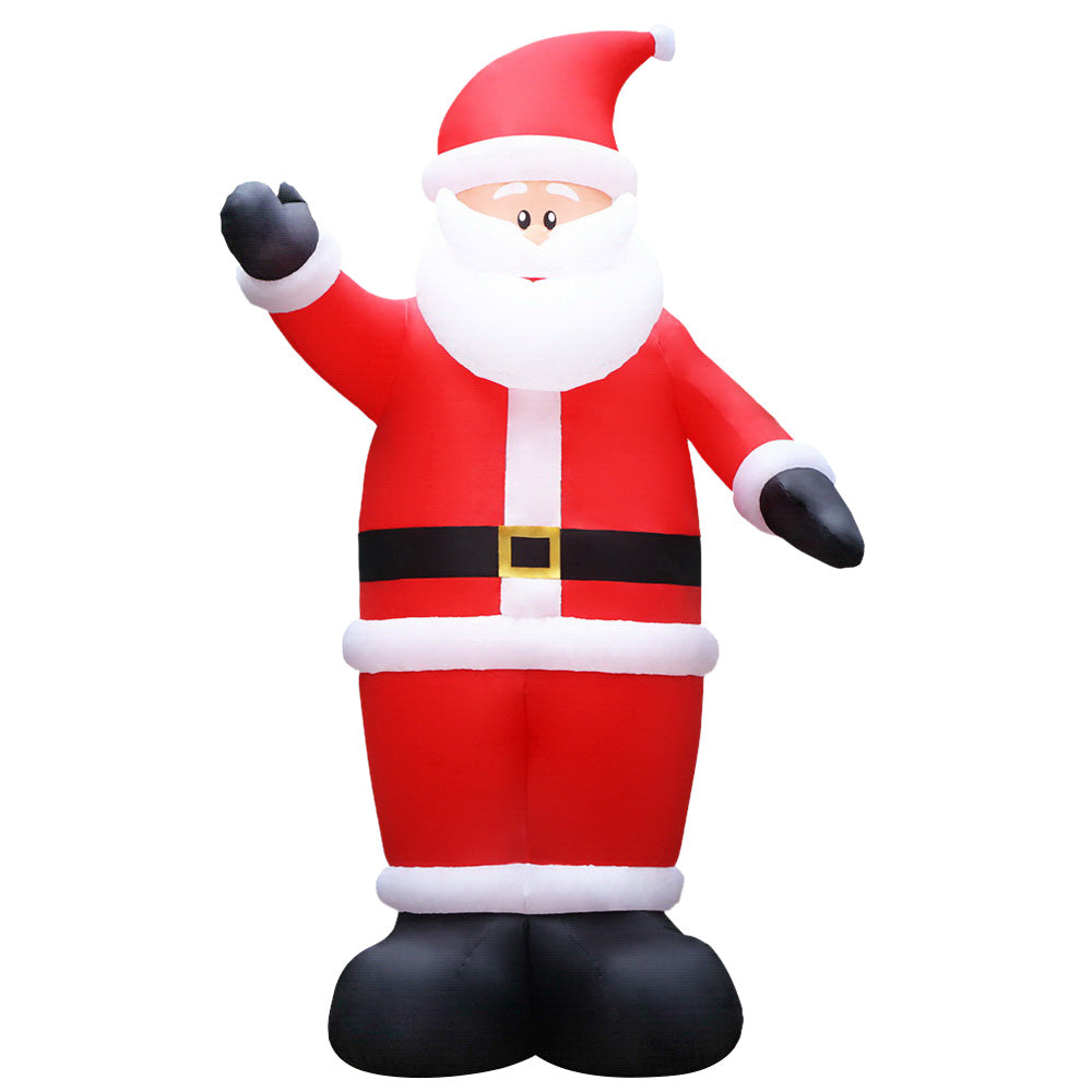 5M Inflatable Santa – Giant LED-Lit Christmas Decoration