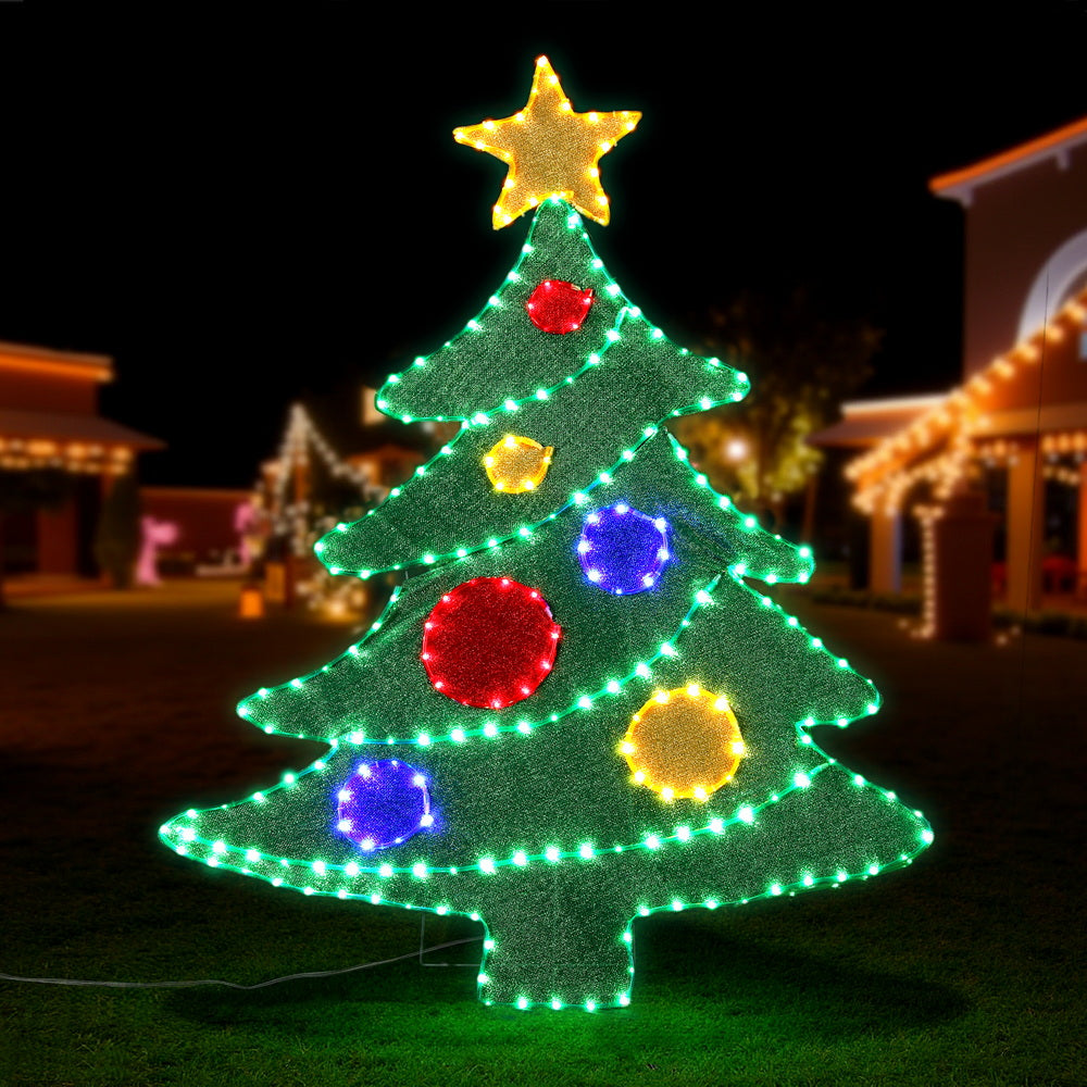 150cm LED Rope Light Christmas Decoration – 220 Multi-Colour LEDs