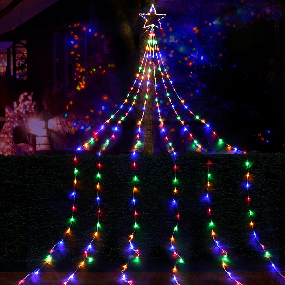 3M Solar String Christmas Lights – 200 Multicolour LEDs