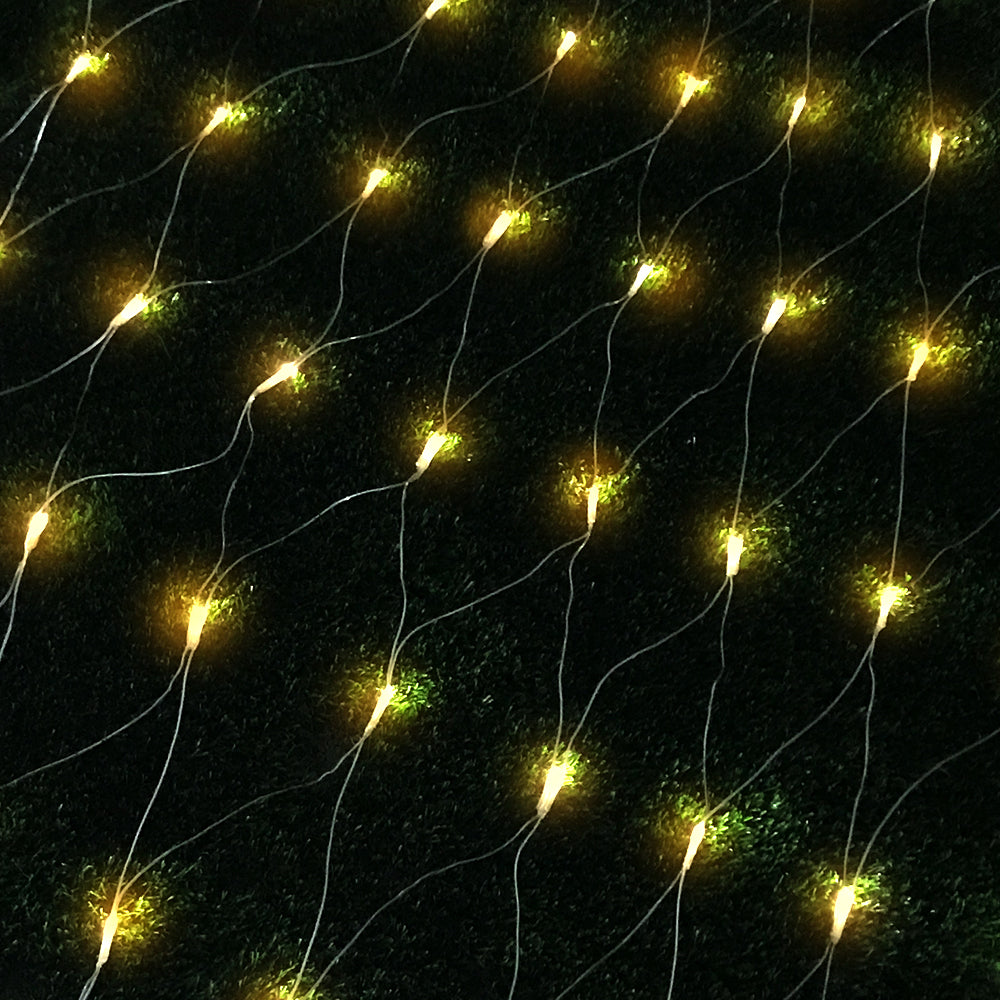 4M x 6M Christmas Net Lights – 1000 Warm White LEDs