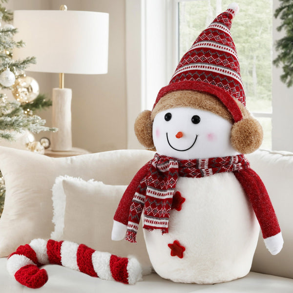 60CM Plush Snowman Display