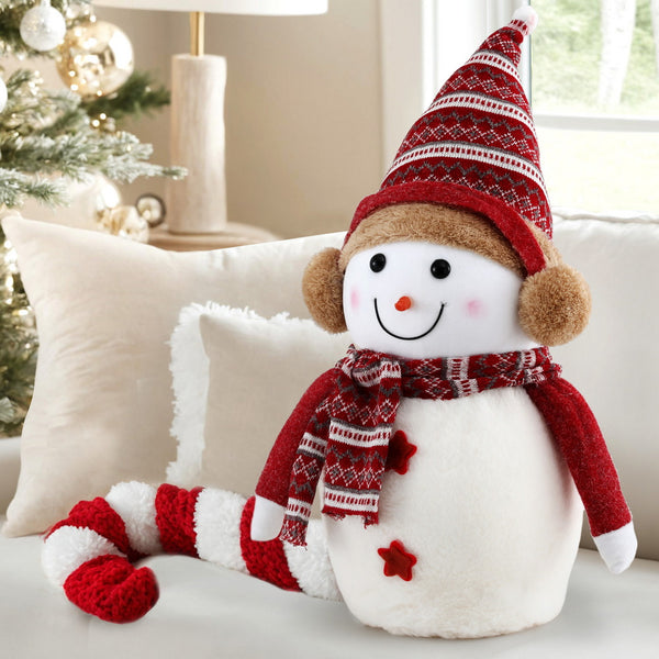 45CM Plush Snowman Display