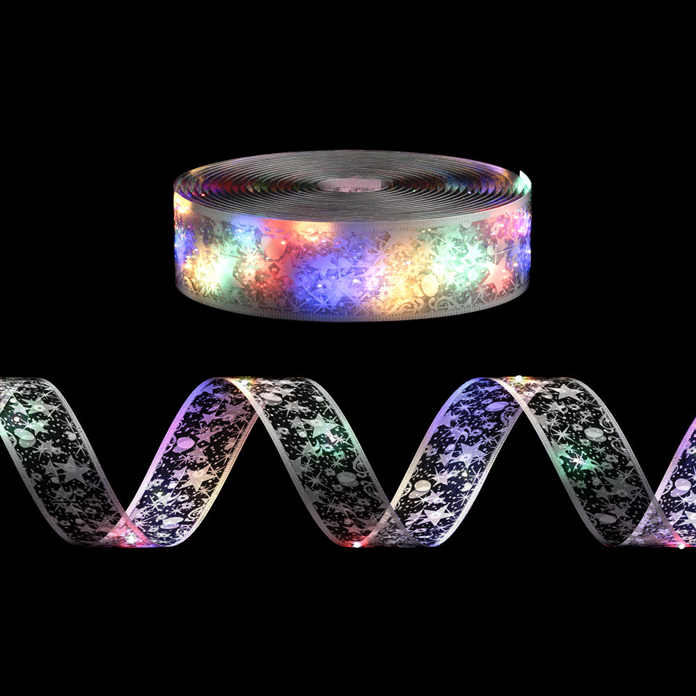 20M Ribbon Fairy Christmas Lights – 200 Multicolour LEDs