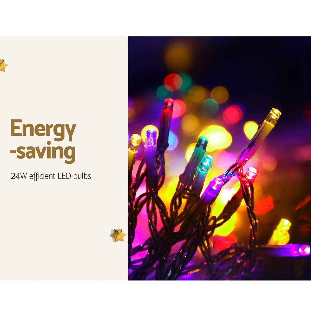 100M LED String Lights – 500 Bulbs, Multi/Warm/Cool White